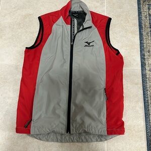Men’s Medium Mizuno Vest.  Red and black.